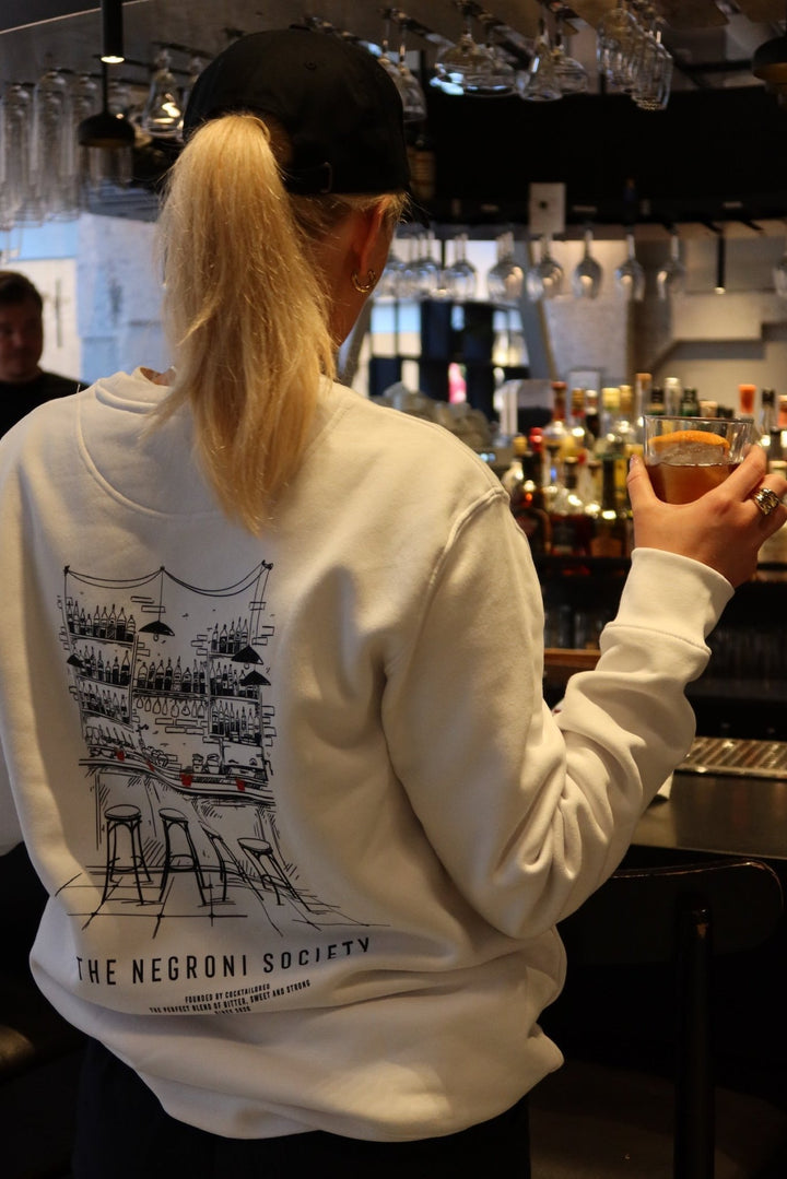 The Negroni Society "The Bar" eco sweatshirt - Black - Cocktailored