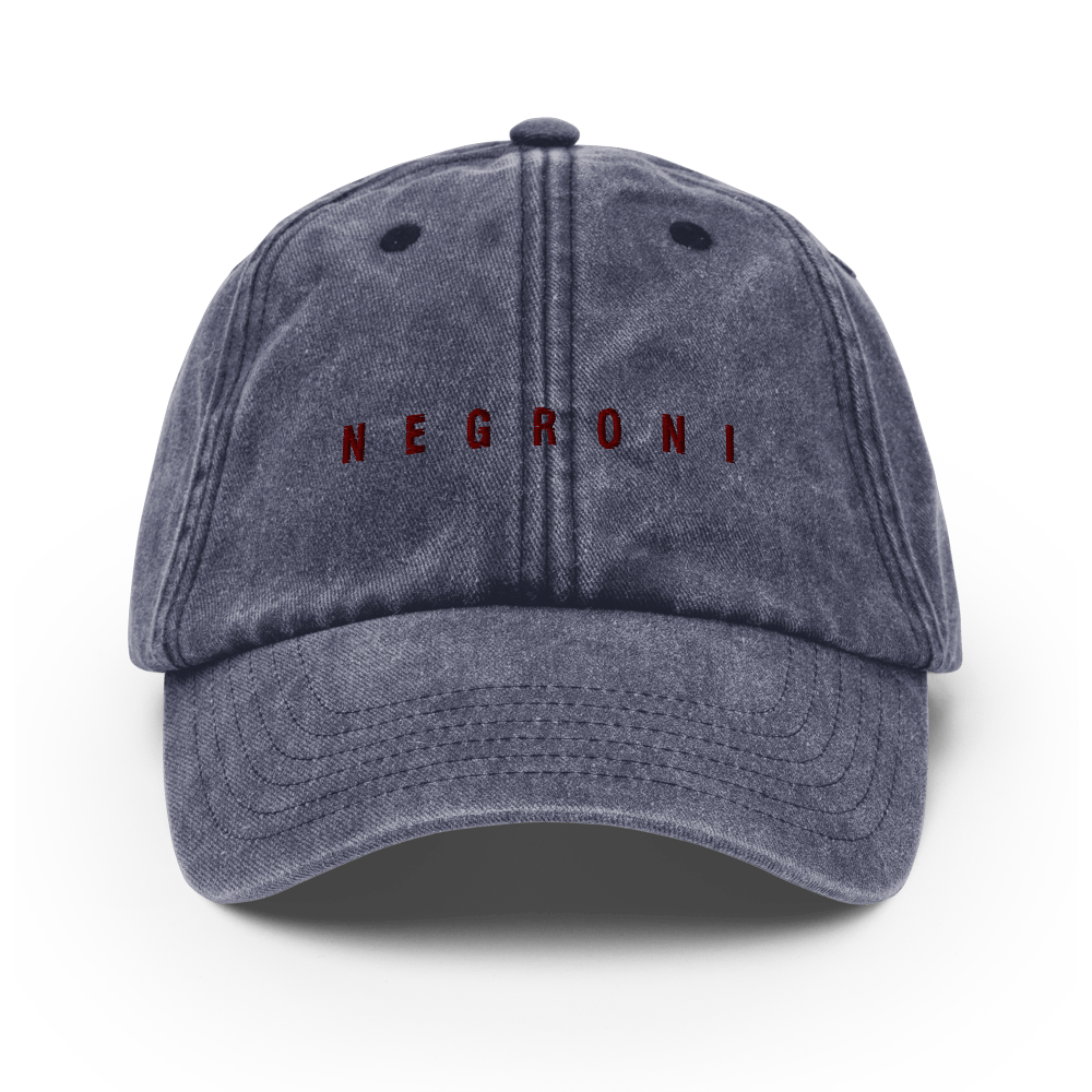 The Negroni Vintage Hat - Vintage Denim - Cocktailored