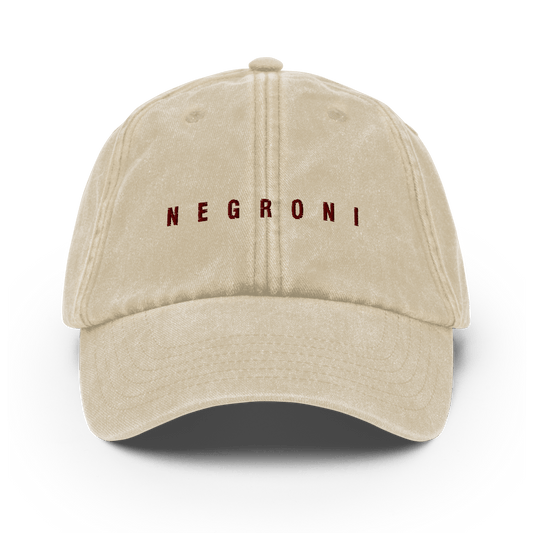 The Negroni Vintage Hat - Vintage Stone - Cocktailored