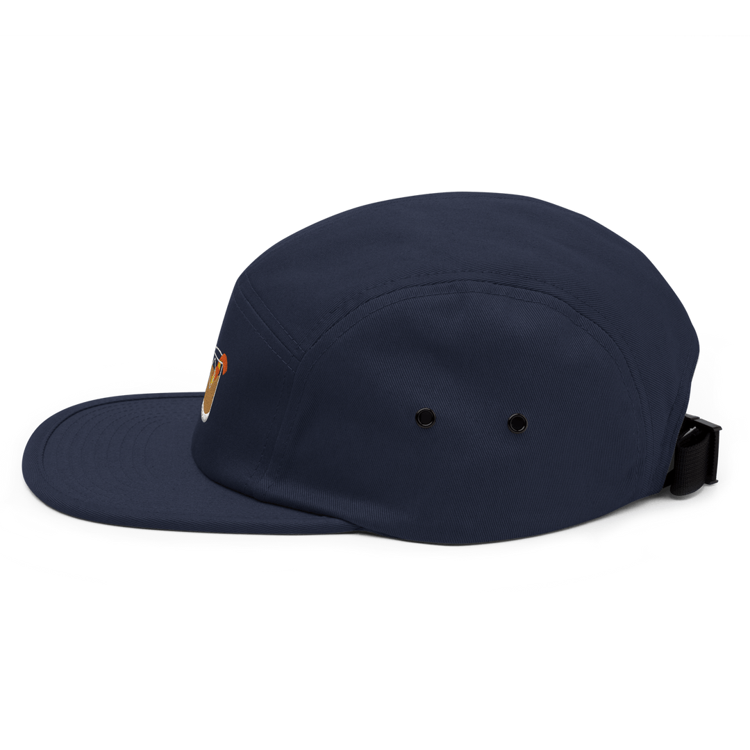 The Old Fashioned Glass Hipster Hat - Navy - Cocktailored
