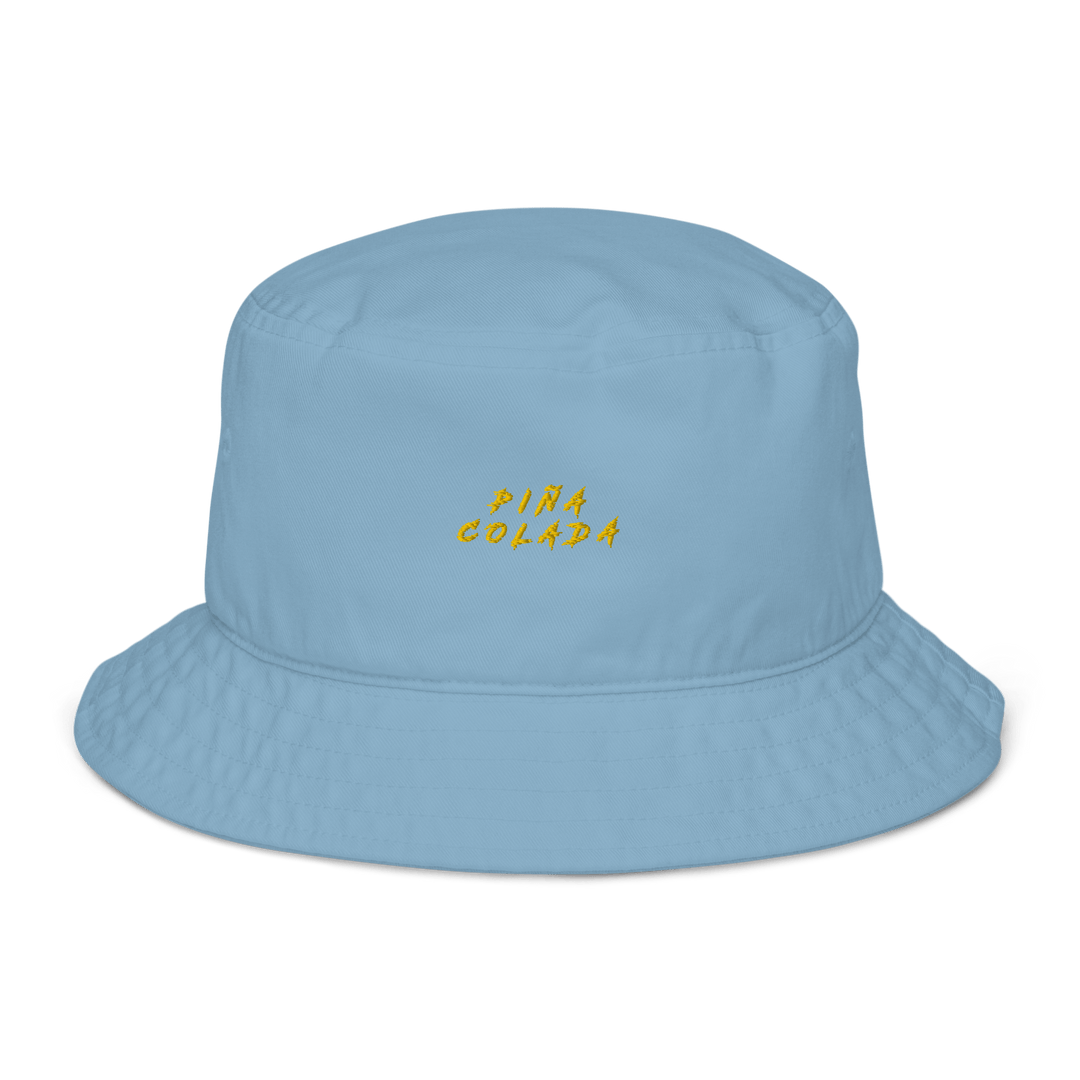 The Piña Colada Organic bucket hat - Slate Blue - Cocktailored