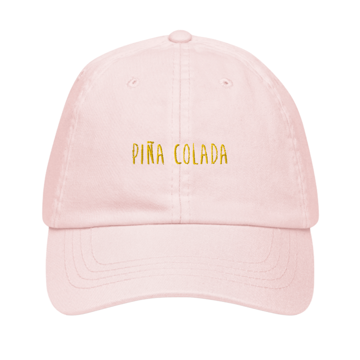 The Piña Colada Pastel Hat - Pastel Pink - Cocktailored
