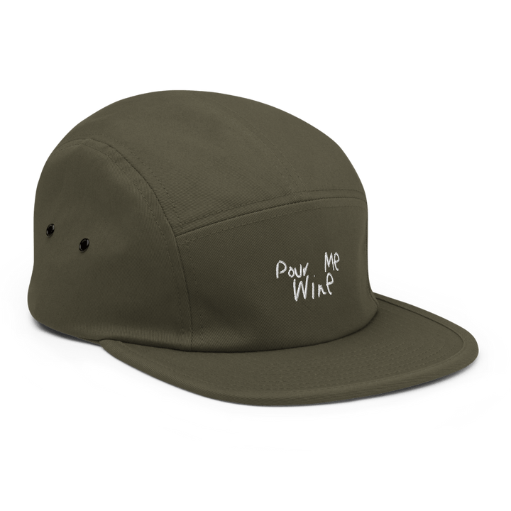 The Pour Me Wine Hipster Hat - Olive - Cocktailored