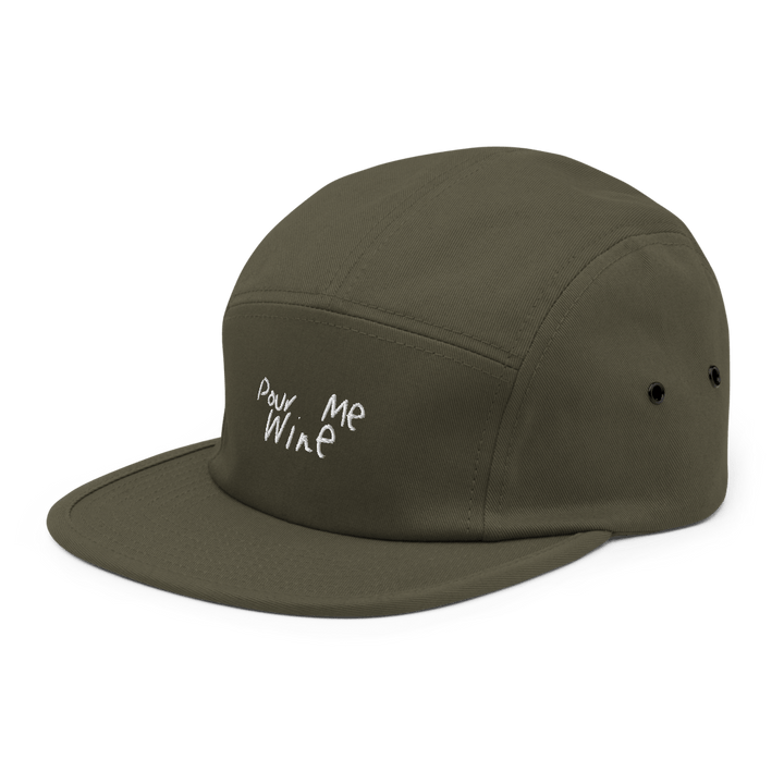 The Pour Me Wine Hipster Hat - Olive - Cocktailored