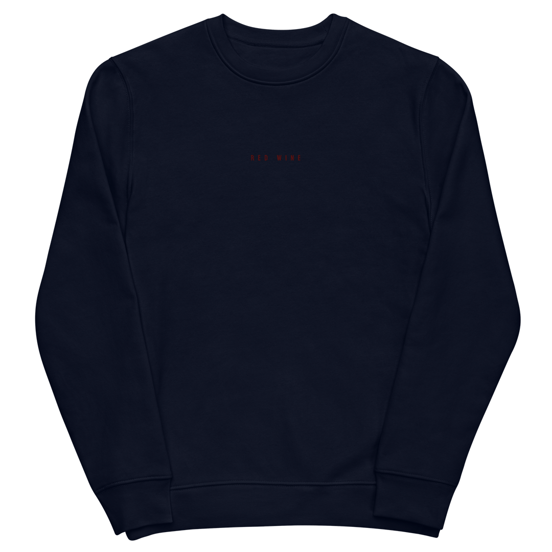 The Red Wine eco sweatshirt - OUTLET - French Navy - Cocktailored