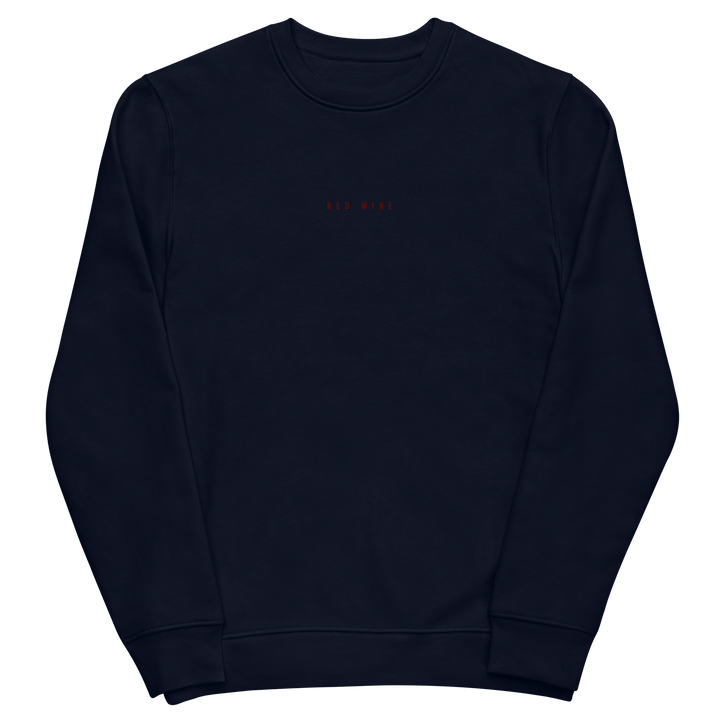The Red Wine eco sweatshirt - OUTLET - French Navy - Cocktailored