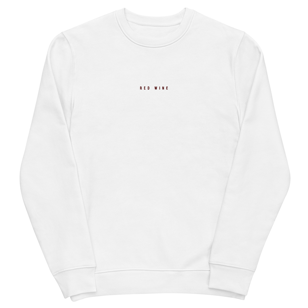 The Red Wine eco sweatshirt - OUTLET - White - Cocktailored
