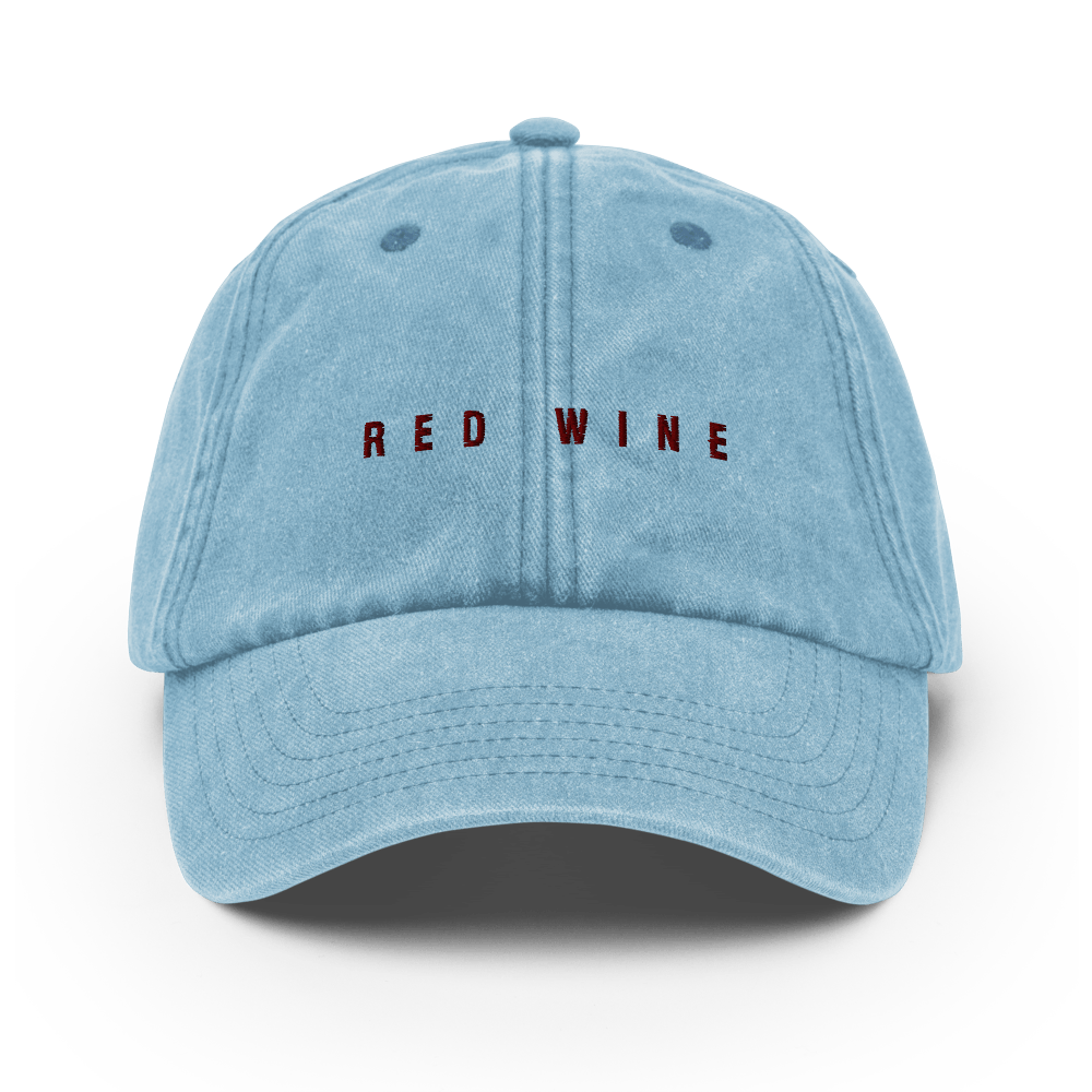 The Red Wine Vintage Hat - Vintage Light Denim - Cocktailored