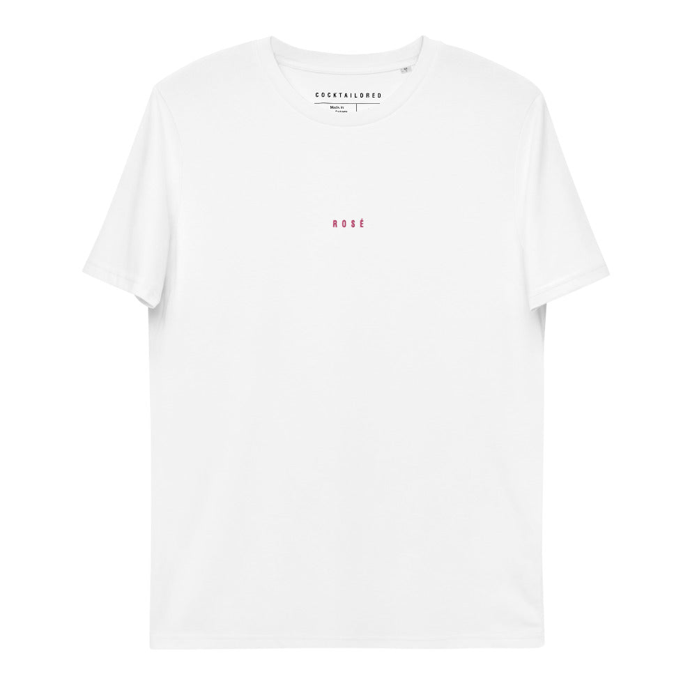 The Rosé organic t-shirt - FALL SALE - White - Cocktailored