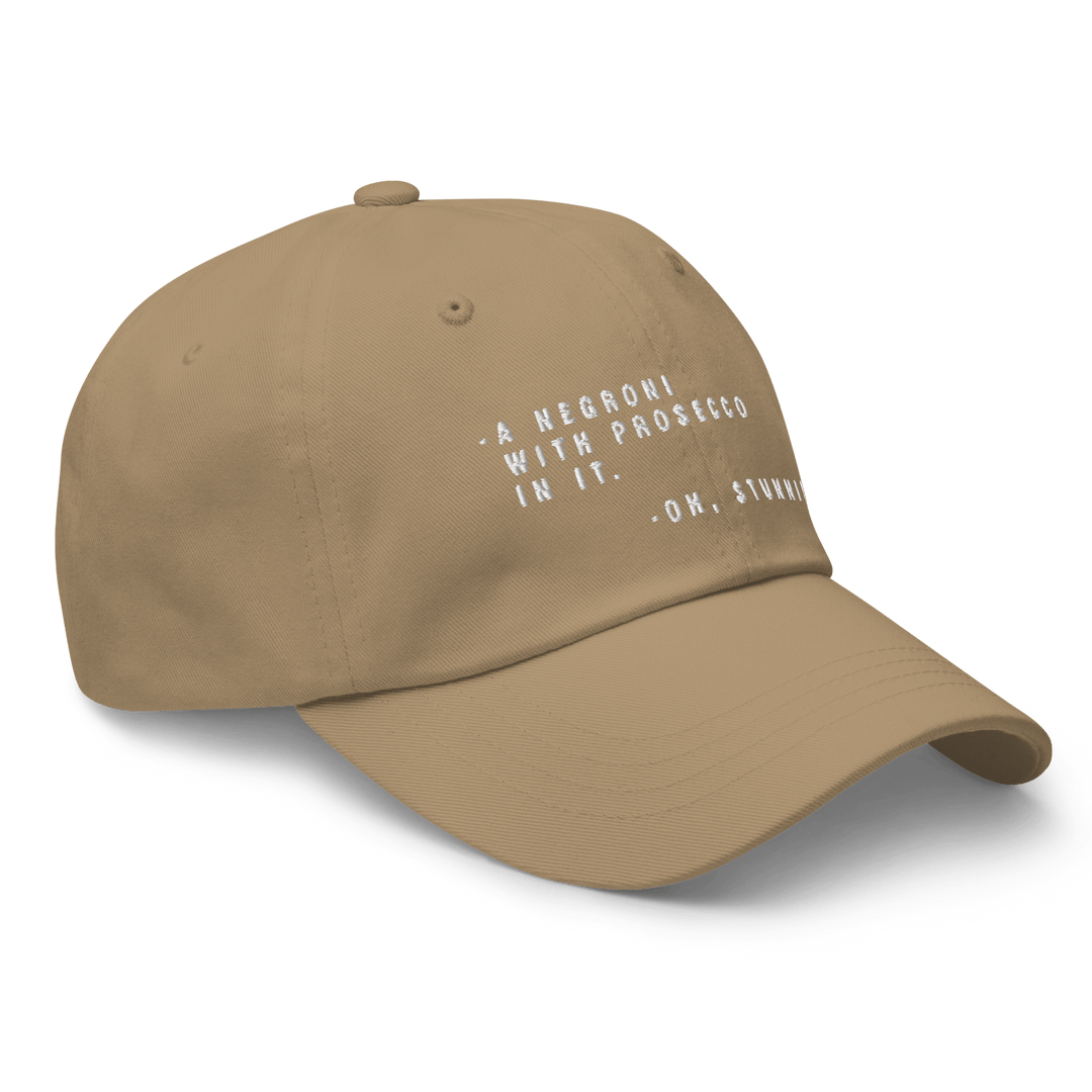 The Sbagliato Conversation Dad hat - Khaki - Cocktailored