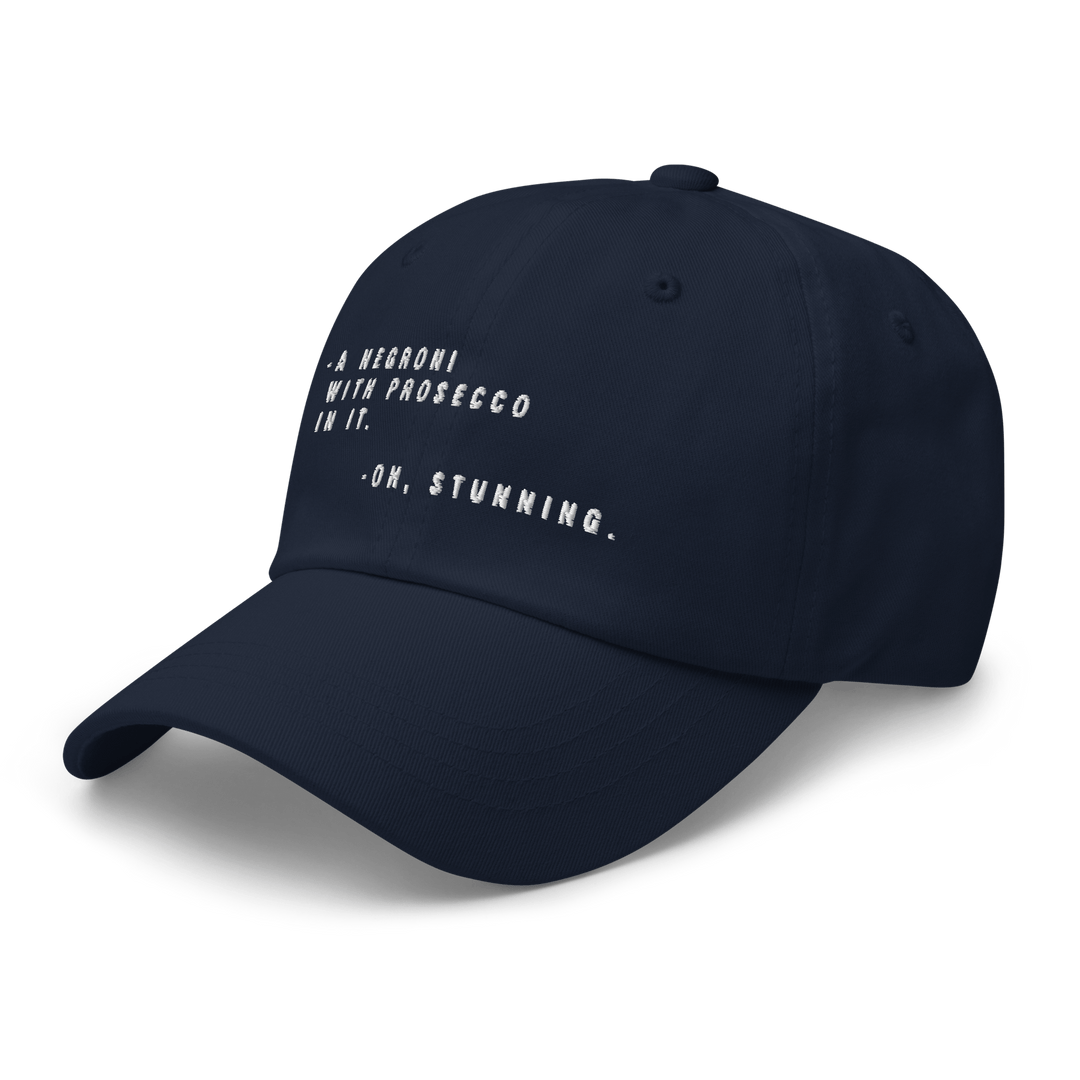 The Sbagliato Conversation Dad hat - Navy - Cocktailored