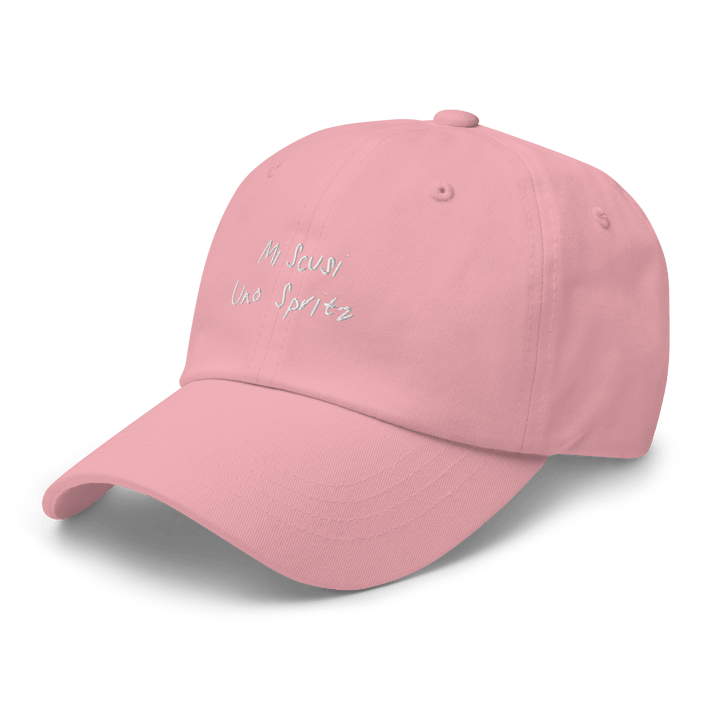 The Scusi Spritz Dad hat - Pink - Cocktailored