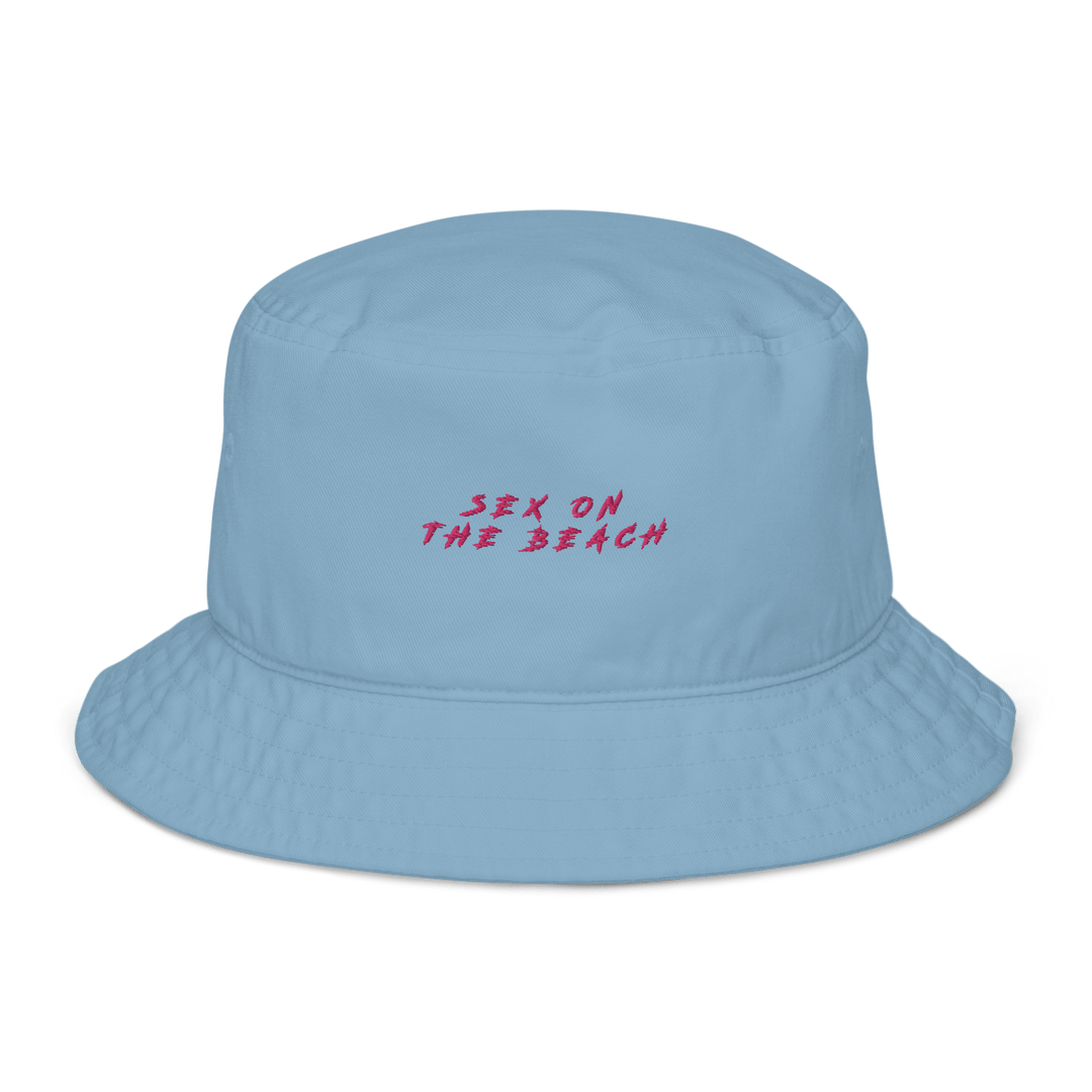 The Sex On The Beach Organic bucket hat - Slate Blue - Cocktailored