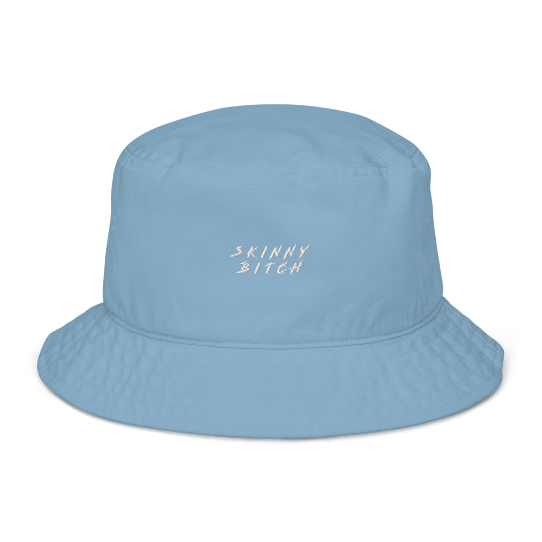 The Skinny Bitch Organic bucket hat - Slate Blue - Cocktailored