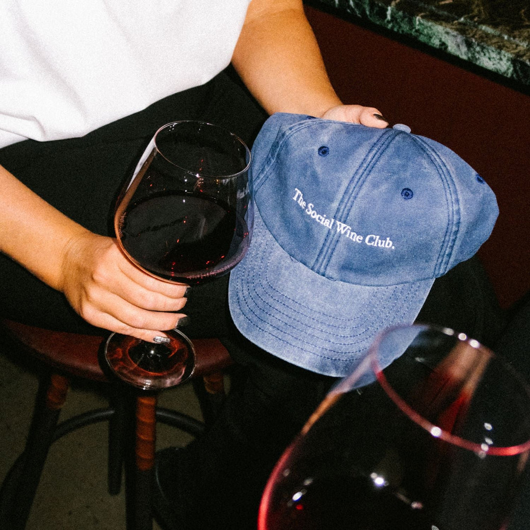 The Social Wine Club. Vintage Hat - Vintage Black - Cocktailored
