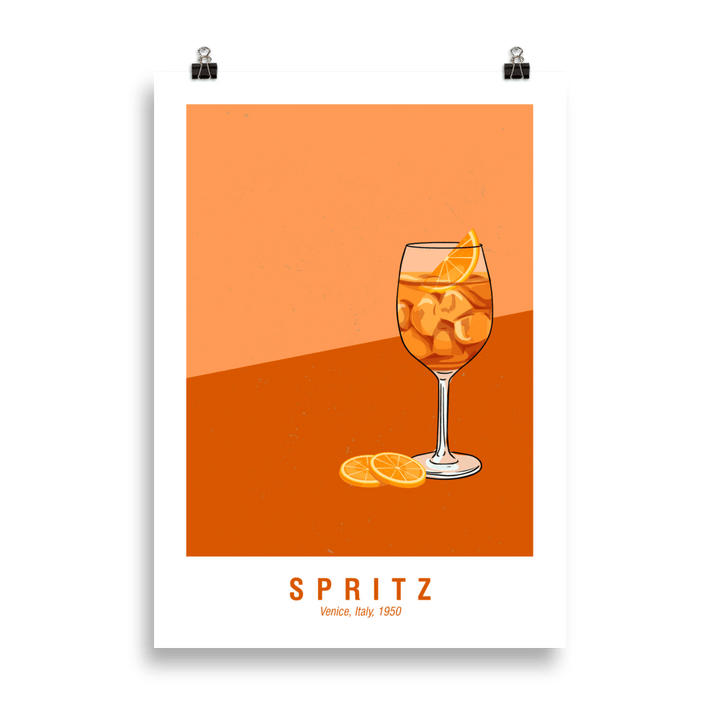 The Spritz Poster - 50x70 cm - Cocktailored