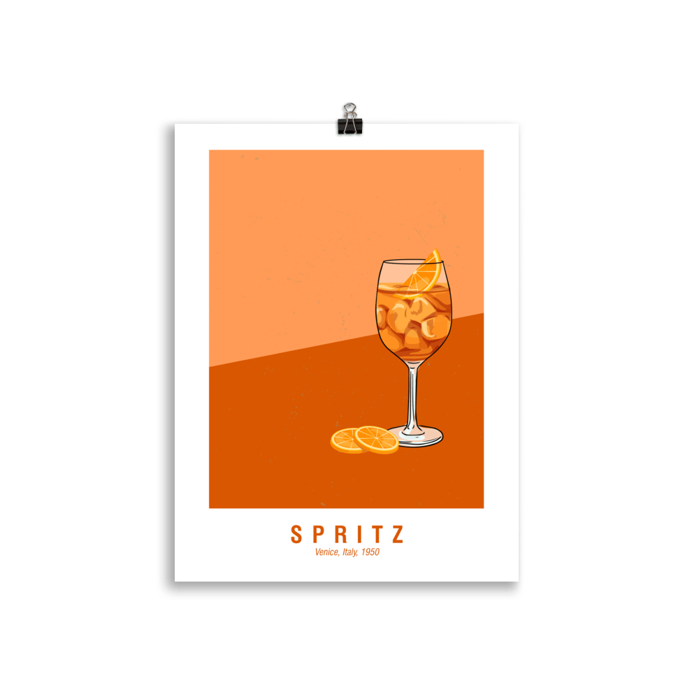 The Spritz Poster - 30x40 cm - Cocktailored